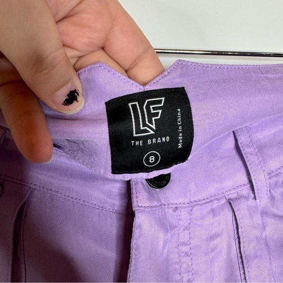 LF The Brand Lavendar Pants Size 8 - Picture 5 of 6